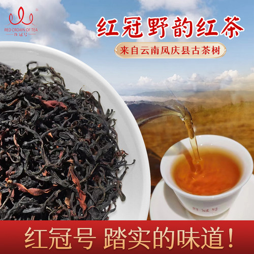 红冠野韵红茶 纯正野生古树红茶 凤庆小湾野生红茶