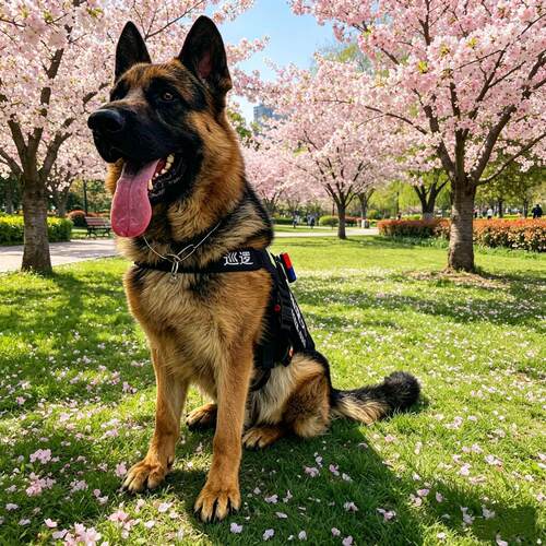 巡逻执勤服狗工作犬金毛牧马背心