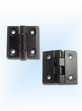 锌合金黑色合页CL226配电箱橱柜门衣柜门镀锌加厚满料铰链配件