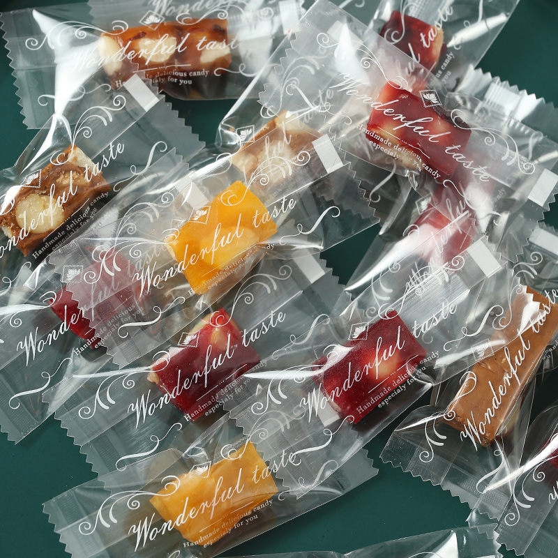 加厚夏威夷软糖牛轧糖包装袋烘焙diy手工海盐太妃咖啡糖果机封袋