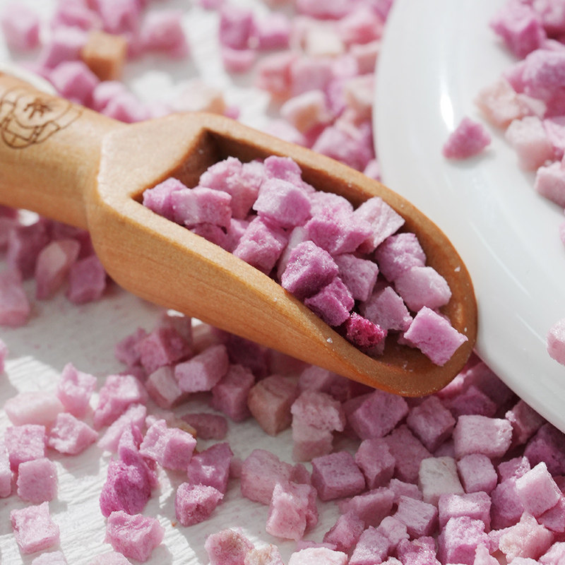 冻干水蜜桃丁碎粒桃子干片桃肉水果干蛋糕装饰烘焙奶茶雪顶撒料