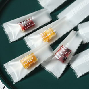 加厚软糖海盐杏仁太妃糖包装袋烘焙牛轧糖咖啡糖打包袋糖纸包装纸