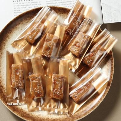 太妃糖包装袋牛轧糖海盐杏仁咖啡糖机封袋糖纸盒雪花酥糖果袋子