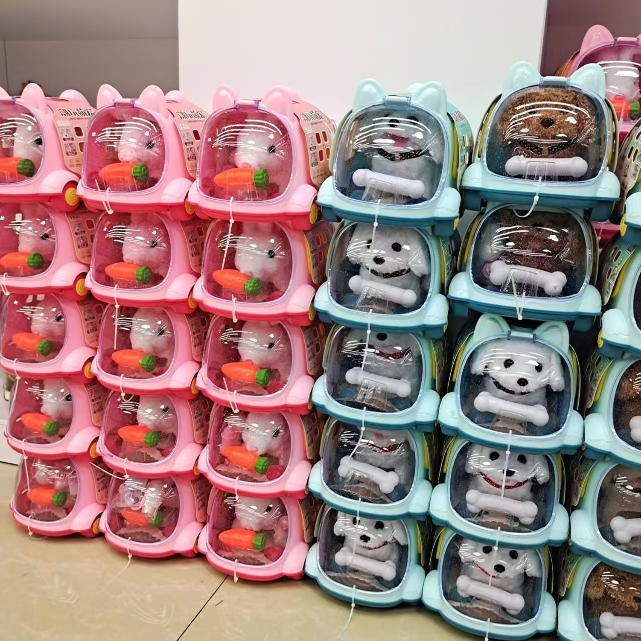 潮玩萌宠电动毛绒小兔子