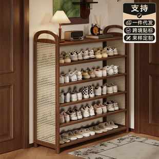柜楼道新款 出租屋宿舍置物架 架多层家用门口简易室内好看中古鞋 鞋