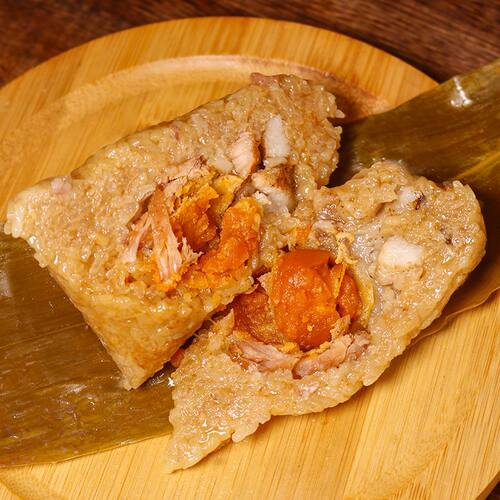 台山非遗传统工艺咸肉粽
