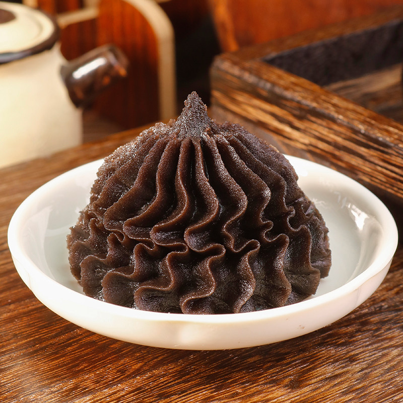 邑家亲商用烘培原料黑豆沙馅料台山特产食品月饼靓馅500g