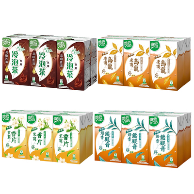 香港进口维他冷泡茶无糖香片普洱