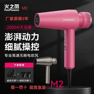 火之凤M2吹风机M1大功率大风速干高速无刷风筒理发店发型师廊专用
