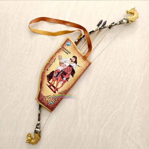 Униформа медсестры, детский лук и стрелы, игрушка, маленький деревянный декор, подвеска