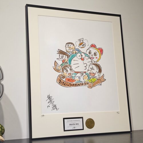 装饰挂画手稿叮当猫大雄静香小夫