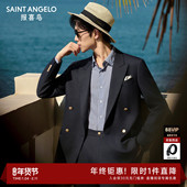 ONE 男士 系列 报喜鸟2026春季 新款 商务正装 双排扣西服上衣西裤