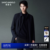 男士 新款 报喜鸟秋冬季 商务休闲白鹅绒内胆上衣外套 风衣羽绒服