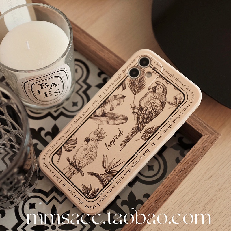 mms软壳苹果复古简约苹果