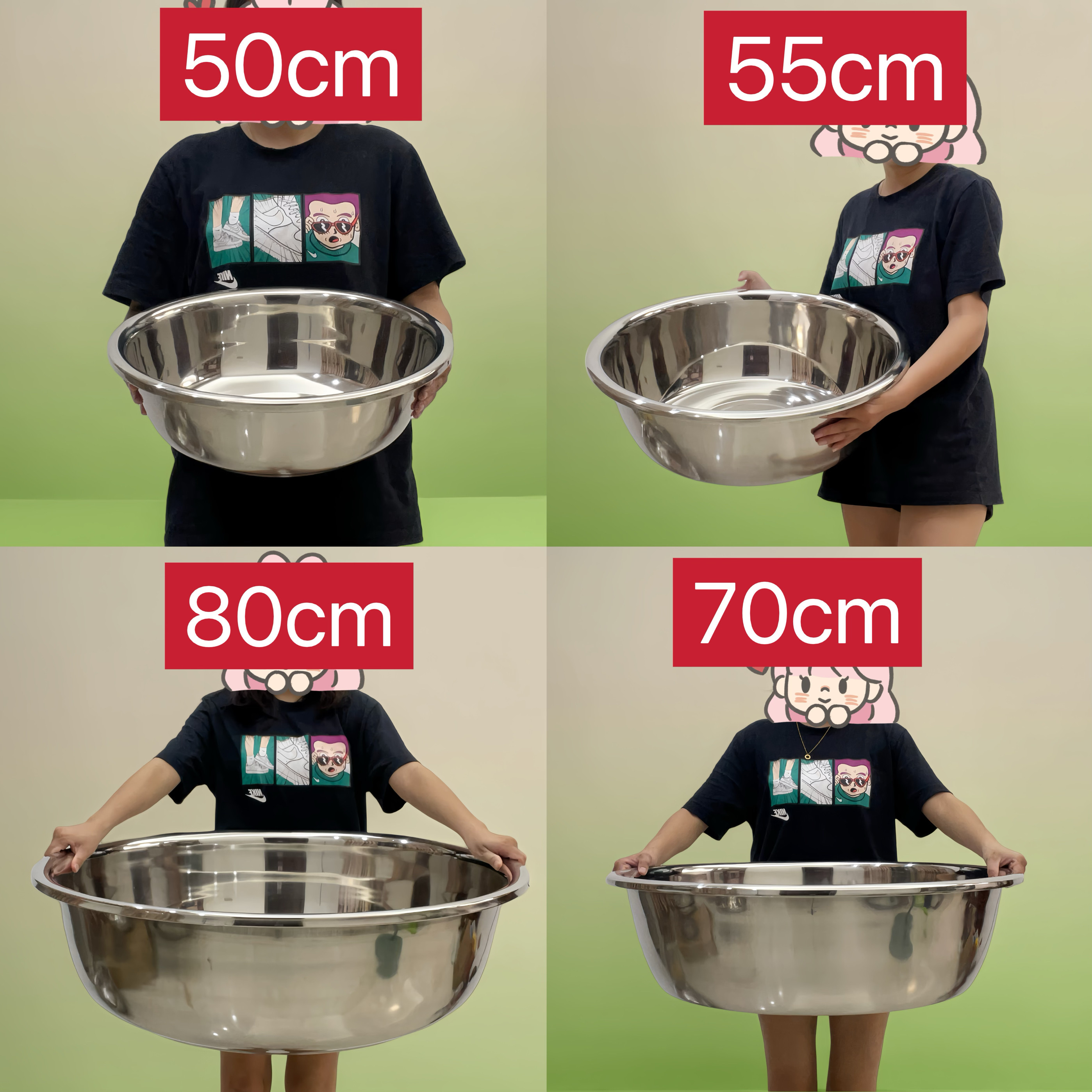 不锈钢304大盆洗菜盆家用特大201脸盆大号面盆洗衣盆加厚盆商用,餐饮具,盆,淘宝优惠券,粉丝福利购,淘宝优惠卷