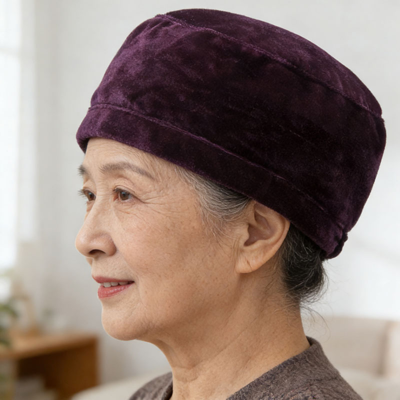 春夏秋透气包头妈妈奶奶睡帽