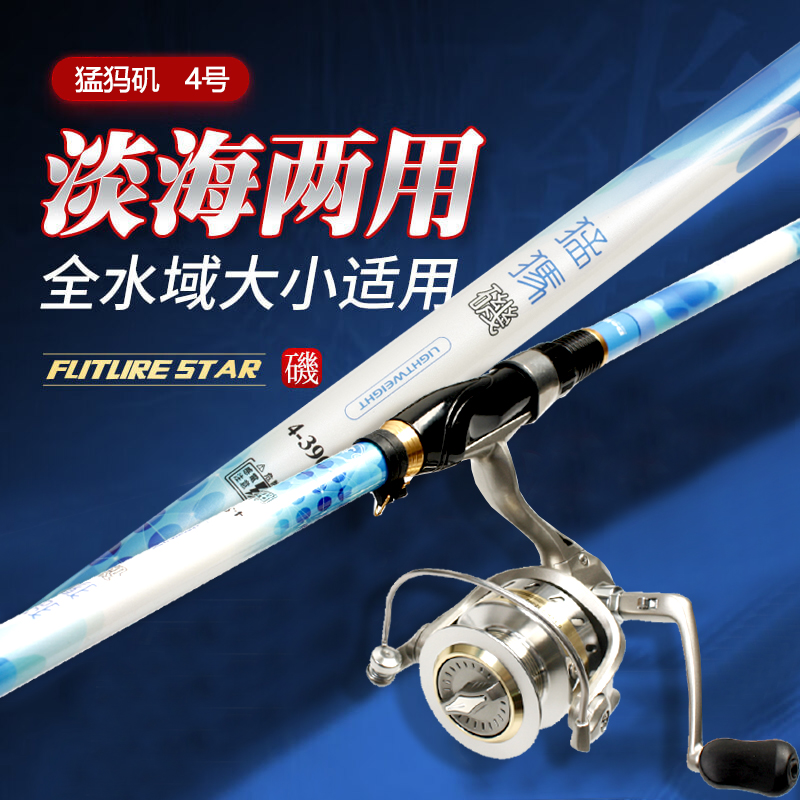 戴家钓鱼竿滑漂矶竿大导环