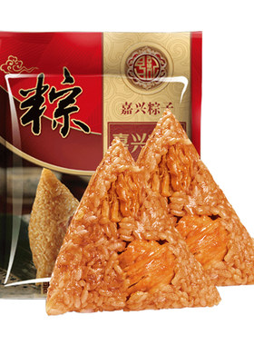 昌记鲜肉粽子嘉兴特产早餐速食