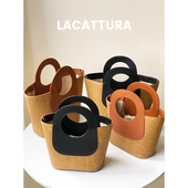 度假风草编包2026春夏新款 包包小众高级感手提包百搭斜挎编织女包