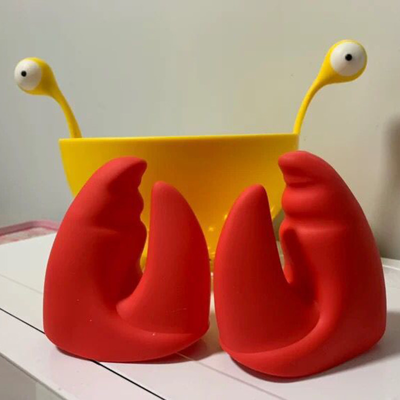 微波炉硅胶隔热手套取碗锅神器