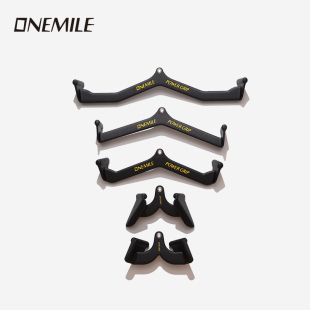 拉背神器划船高位下拉宽窄距对握把手低拉练背部健身训练杆器