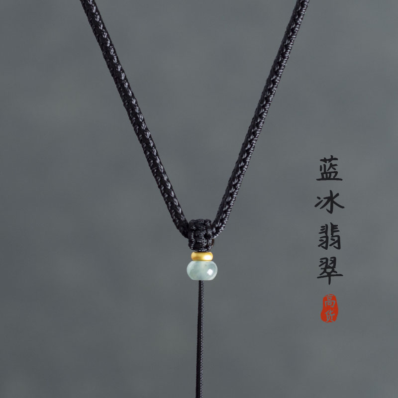 吊坠绳简约挂坠手工编织绳翡翠平安扣项链挂绳玉佩黄金吊坠挂件绳