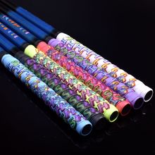 鲨鱼印花龙骨手胶 正品加厚款毛球拍吸汗带 钓鱼竿缠绕防滑带手胶