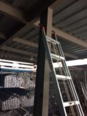 仓储货架铝合金梯登高梯仓库用梯u.