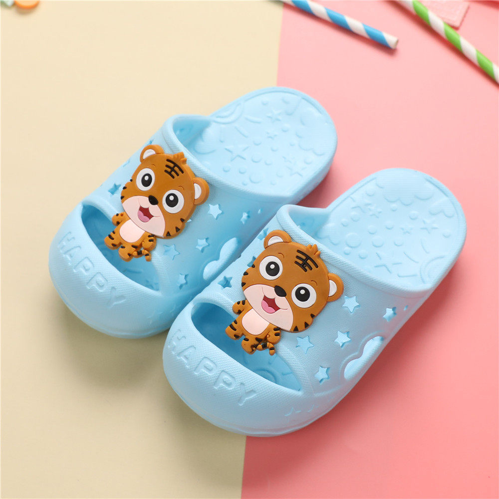 夏季儿童拖鞋男宝宝凉拖鞋室内女童可爱浴室防滑软底家用洗澡
