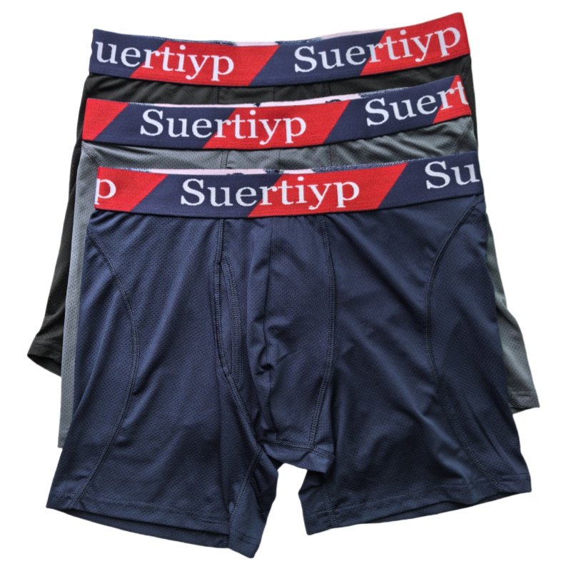 外贸前开口全网眼冰丝速干透气运动健身跑步运动防磨腿男平角内裤,运动服/休闲服装,运动内裤,淘宝优惠券,粉丝福利购,淘宝优惠卷