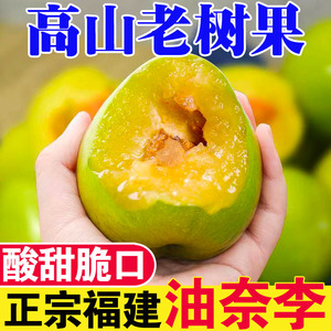 福建奈李 新鲜油奈孕妇水果脱骨桃形脆甜李子5斤包邮非黄金蜂糖李