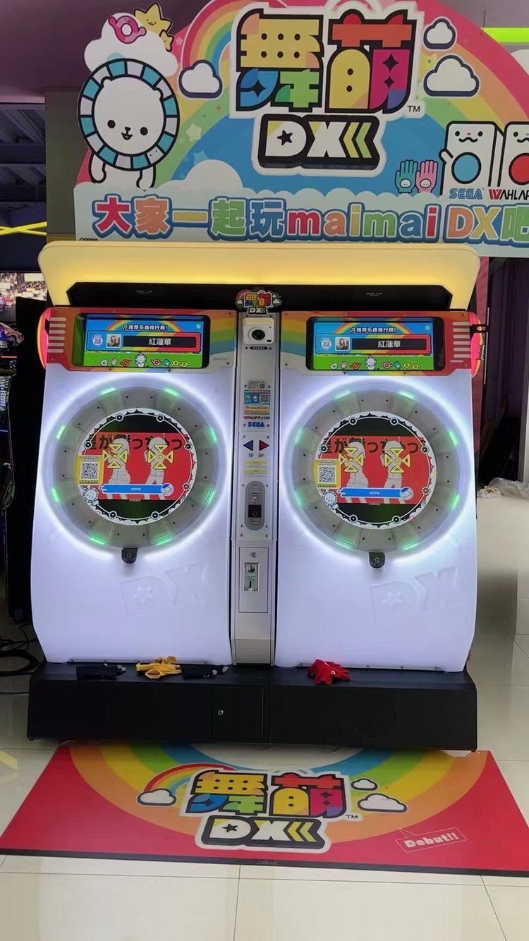 二手舞萌DX华立舞萌电玩城设备音乐机中二舞萌dx投币游戏舞萌DX