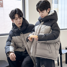 韦氏【设计师款】2025新男童儿童羽绒服加厚时尚白鸭绒亲子款