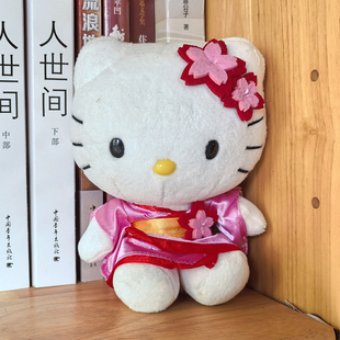 凯蒂猫 kitty 毛绒玩具公仔布娃娃 樱花hello SANRIO三丽鸥原单