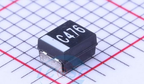 47uf 16v 3528(1210)b型钽电容tc211b476k016a顺络原装 (1个)