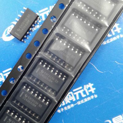 CD4069UBM 贴片SOP-14 六非门反相器 TI原装正品（1个）