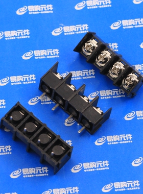 KF-850 KF8500 8.5mm 黑色栅栏式 可拼接 300V 20A接线端子 2P-4P