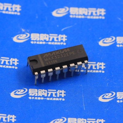 MAX3232EPE MAX3232CPE 直插DIP-16 宽电压 MAXIM美信