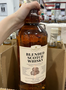 MM苏格兰调配威士忌英国进口大瓶英式风味香浓醇厚鸡尾酒1.75L