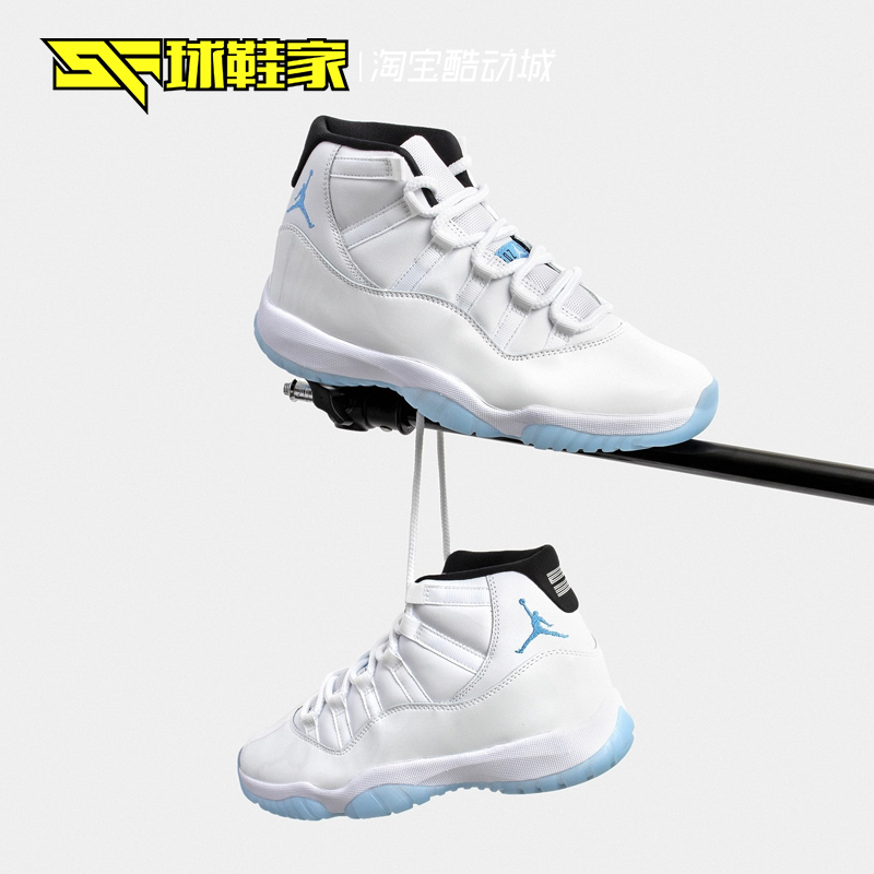 球鞋家 Air Jordan 11 AJ11传奇蓝男子高帮复古篮球鞋 CT8012-104