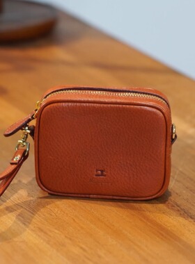 意大利植鞣联盟mbox文玩包牛皮手拿包休闲零钱包复古手包简约卡包