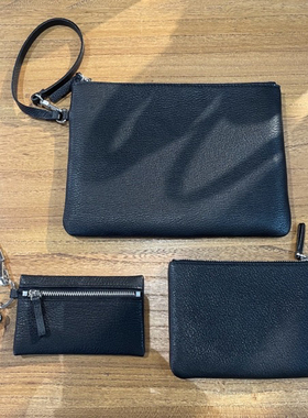 鹿皮零钱包 简约小卡包钥匙包真皮小包包多功能便携时尚