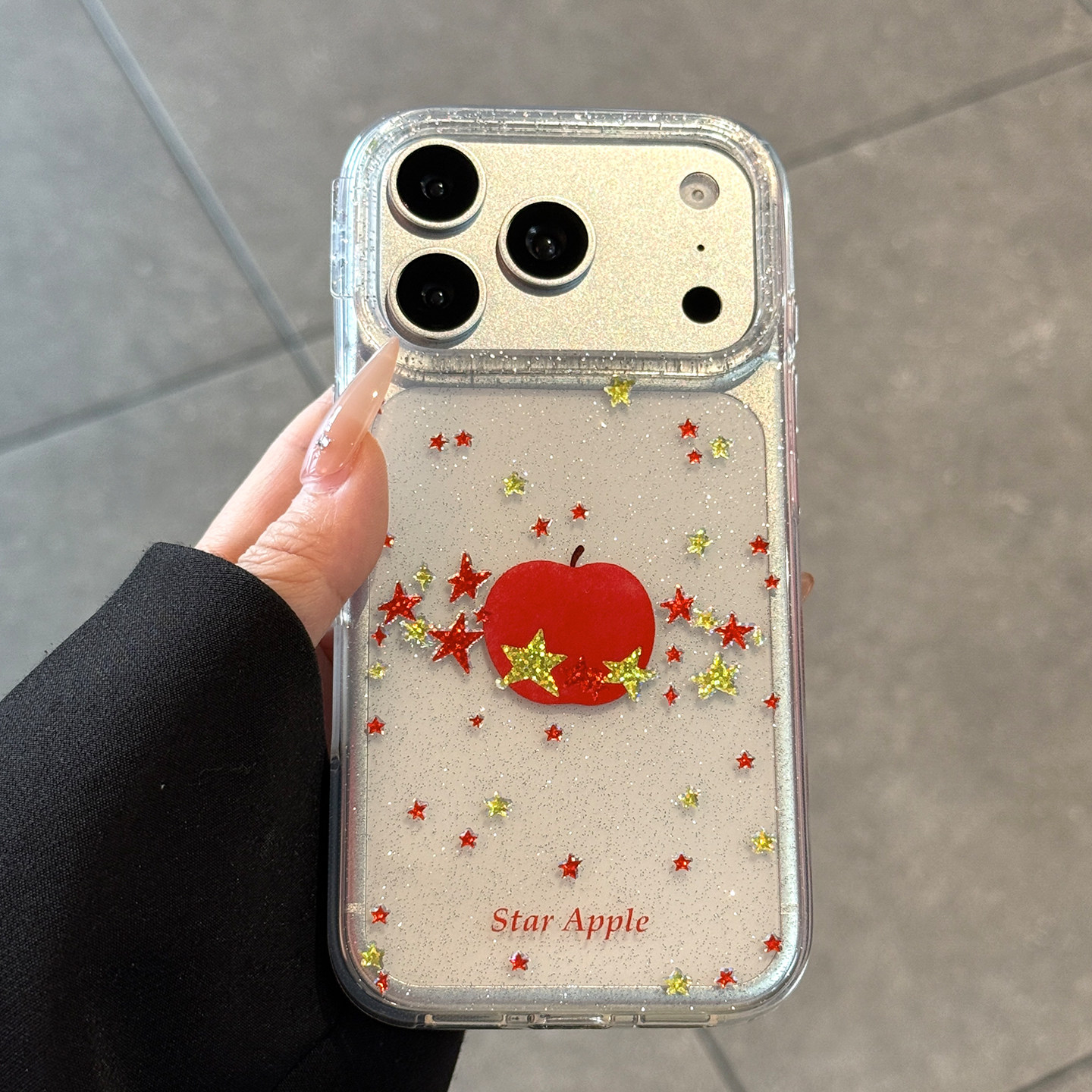 适用苹果17手机壳新款iPhone17promax高级感星星苹果17pro全包镜头16防摔15的女款14pm好看保护套透明新年por,3C数码配件,手机保护套/壳,淘宝优惠券,粉丝福利购,淘宝优惠卷