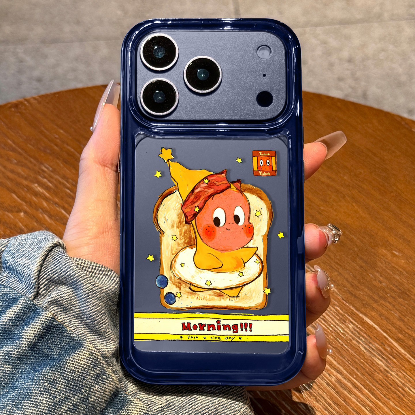 适用于苹果17promax手机壳新款iphone17吐司面包星星人17pro高级感air卡通全包16防摔15情侣14透明13硅胶女款