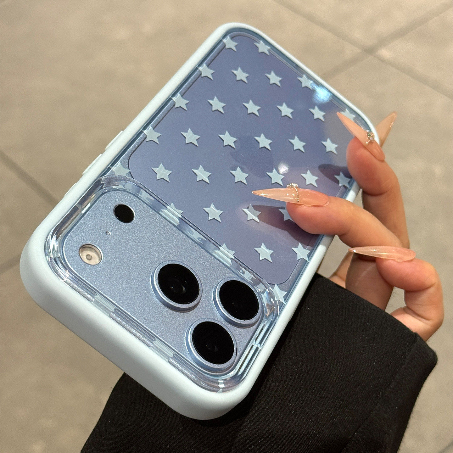 适用苹果18promax手机壳新款iPhone18pro全包防摔18满屏小星星17pro透明高级感pm创意超好看por小众女款超火