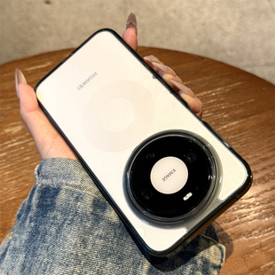 全包镜头防摔70pro超薄简约外壳 60pro 适用华为mate80手机壳新款 mate80pro保护套透明mate70高级感m60男女款