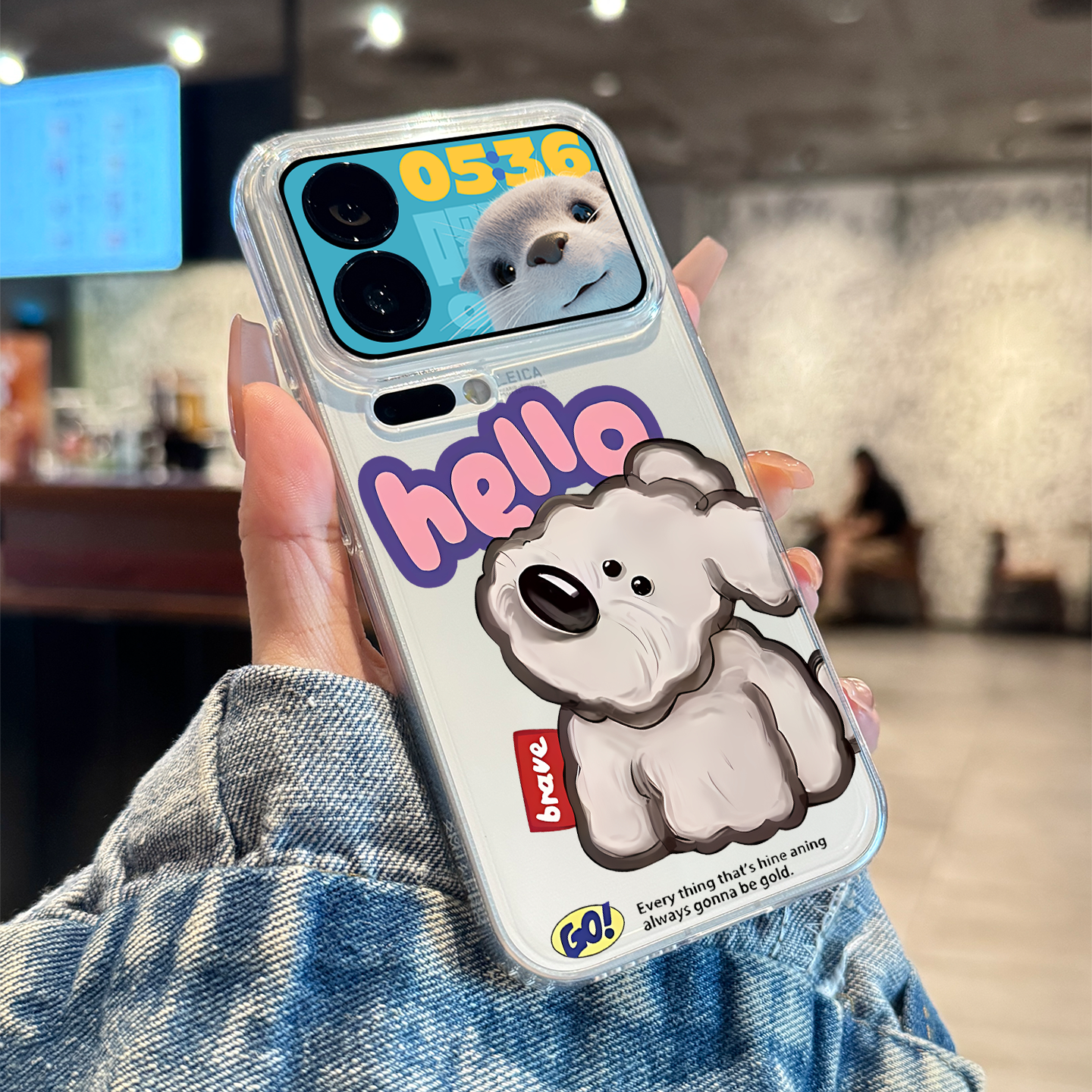 适用于小米17系列手机壳油画小狗