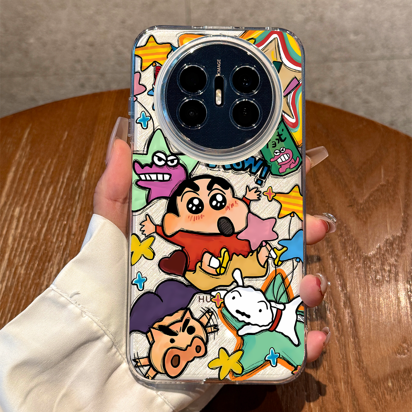 适用华为mate70air蜡笔小新外壳