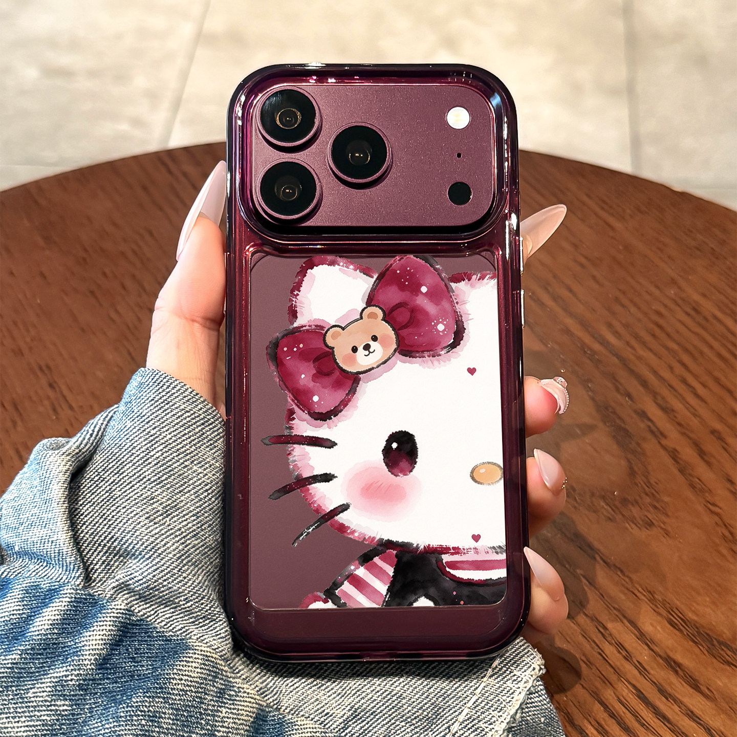 适用苹果18promax手机壳新款iPhone18pro可爱猫咪18酒红色17高级感16全包防摔15透明14超好看13硅胶小众女款