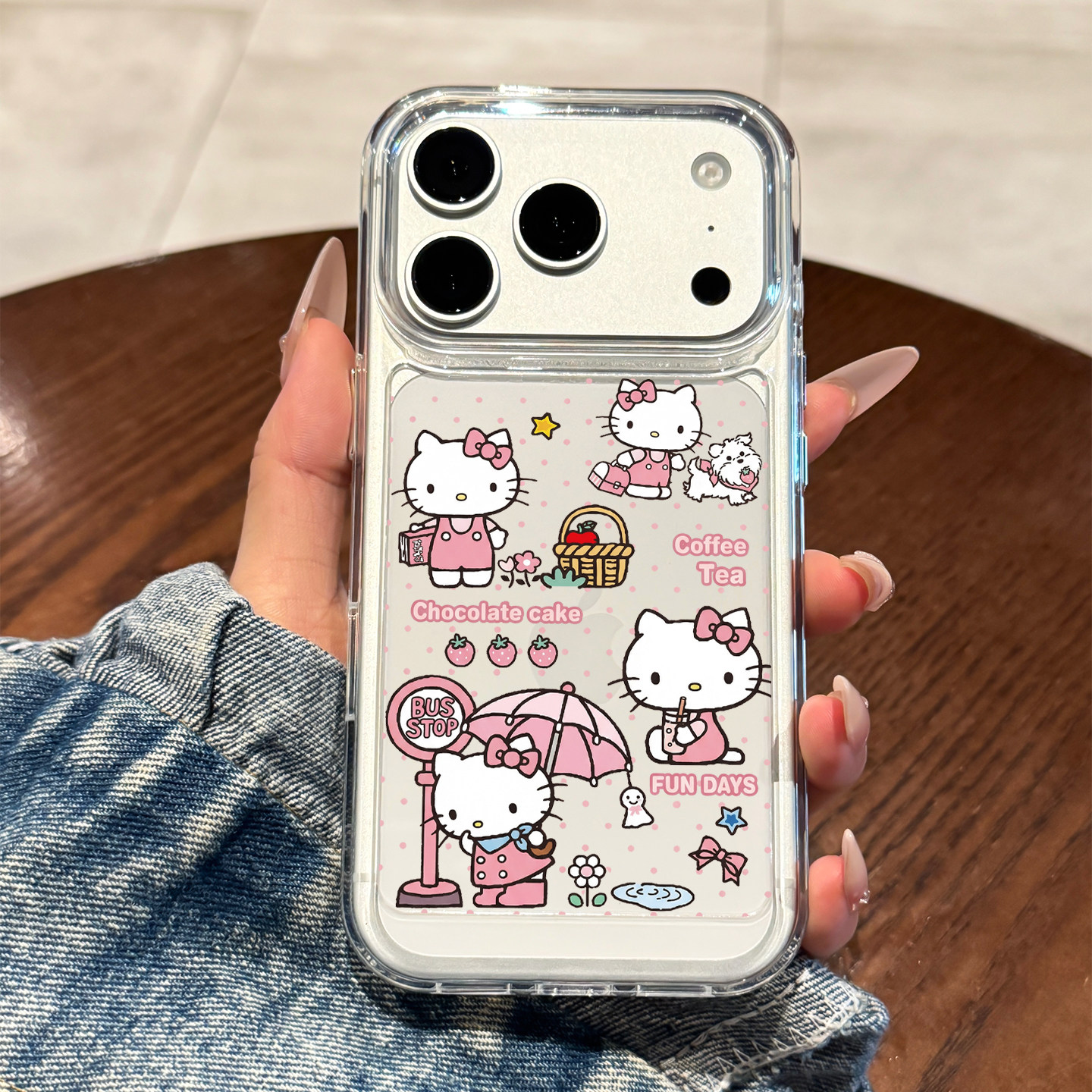 适用苹果17promax手机壳新款粉色kt猫好看iPhone17新年air高级感16pro超薄15全包14防摔13透明plus的女pm硅胶,3C数码配件,手机保护套/壳,淘宝优惠券,粉丝福利购,淘宝优惠卷